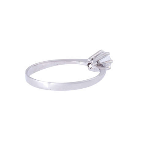 Solitaire ring with diamond of approx. 0.5 ct, - photo 3