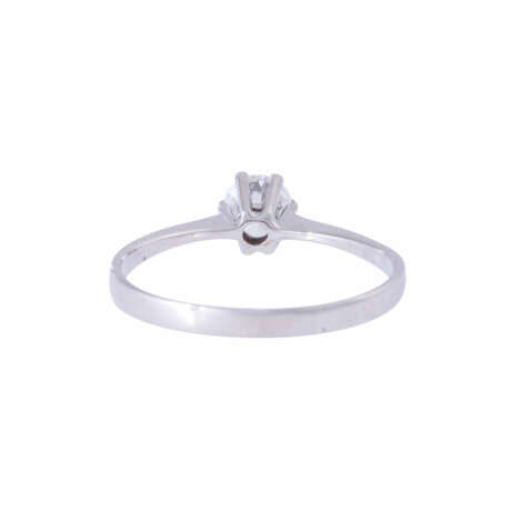 Solitaire ring with diamond of approx. 0.5 ct, - фото 4