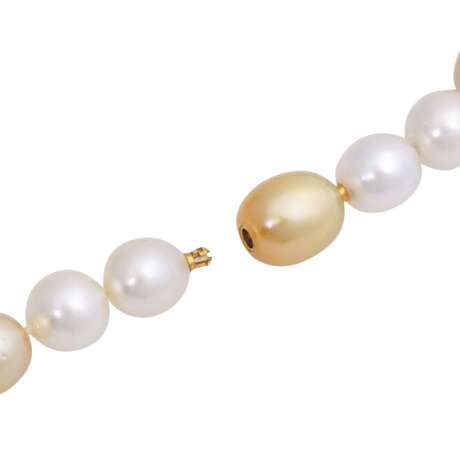 SCHOEFFEL South Sea pearl necklace, - фото 4