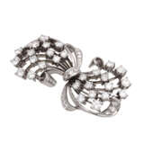 Brooch with diamonds total ca. 4,2 ct, - Foto 3