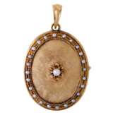Medallion with small beads, - фото 1
