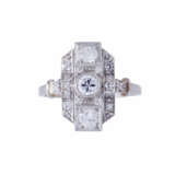 Ring with 3 diamonds total ca. 0,45 ct - photo 2
