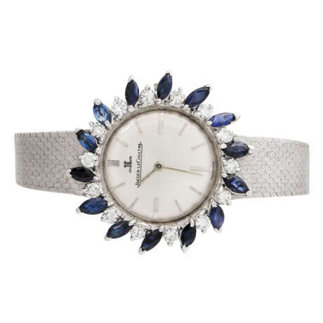 JAEGER-LECOULTRE jewelry watch with sapphires and diamonds - photo 1