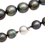 Necklace made of Tahiti pearls, - photo 4