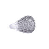 Ring with diamonds of total approx. 1.7 ct, - Foto 1