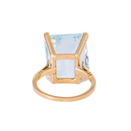 Ring mit Aquamarin ca. 11 ct, - фото 4