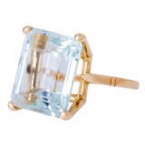 Ring mit Aquamarin ca. 11 ct, - photo 5