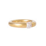 NIESSING tension ring with diamond of approx. 0.6 ct, - фото 1