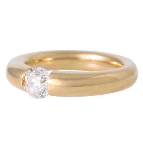 NIESSING tension ring with diamond of approx. 0.6 ct, - photo 5
