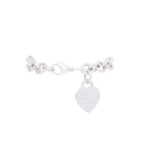 TIFFANY & CO bracelet "Return to Tiffany" with heart pendant, - фото 2