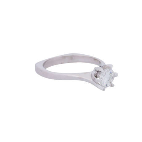 Ring with diamond ca. 0,5 ct, - photo 1