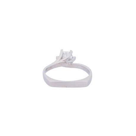 Ring with diamond ca. 0,5 ct, - Foto 3