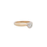 Ring with diamond ca. 0,50 ct, - Foto 1