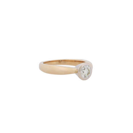 Ring with diamond ca. 0,50 ct, - photo 1