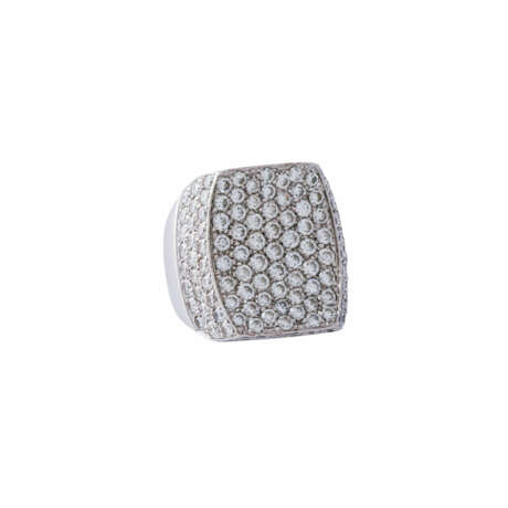 Ring with approx. 139 diamonds, - photo 1