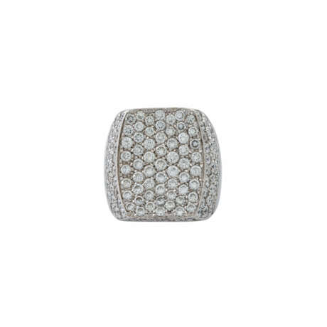 Ring with approx. 139 diamonds, - photo 2
