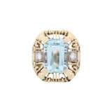 Extravagant ring with aquamarine of about 16 ct. - Foto 2