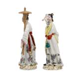 MEISSEN, two figures from the series "Foreign Peoples", 20th c. - фото 2