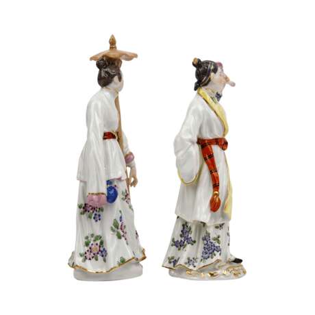 MEISSEN, two figures from the series "Foreign Peoples", 20th c. - фото 4