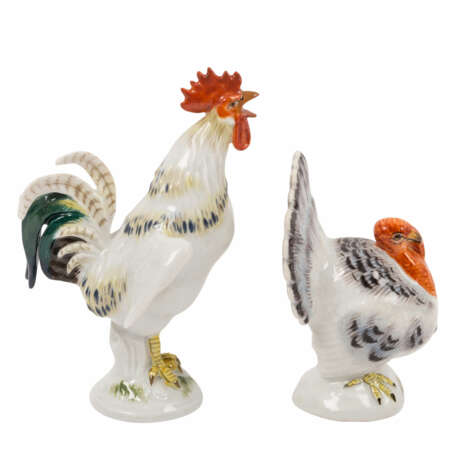MEISSEN, assorted miniature figurines "Chicken cattle" 20.c. - фото 4