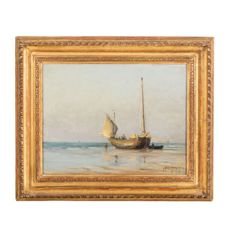 RICARD-CORDINGLEY, GEORGES R. (1873-1939) "Fischerboot" - Foto 2