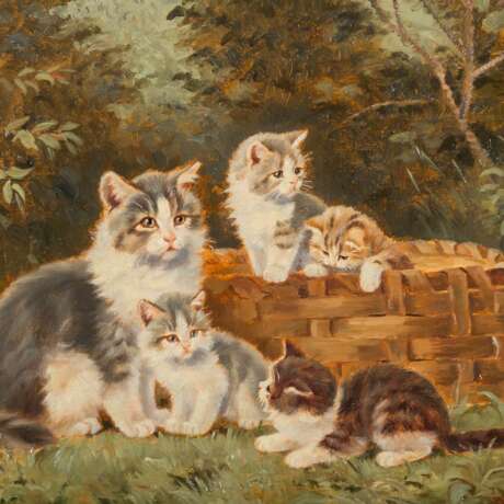 KÖGL,BENNO (1892-1973) "Family of Cats - photo 4