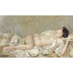 LIEBERMANN,ERNST (1869-1960) "Reclining female nude" 1917