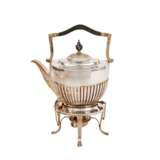 LONDON "English teapot on rechaud" 925 silver, 1914 - photo 3