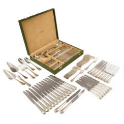 CHRISTOFLE, cutlery model "Rubans" for 14 persons, 20.c.