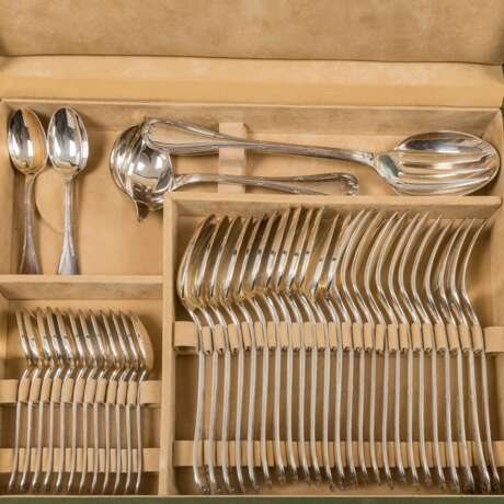 CHRISTOFLE, cutlery model "Rubans" for 14 persons, 20.c. - photo 6