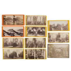 KRONE, HERMANN (Breslau 1827-1916 Laubegast), 11 photographs "Saxon Switzerland" & "Giant Mountains",