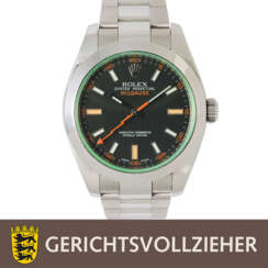 ROLEX Milgauss Ref. 116400 men's wrist watch from 2011.