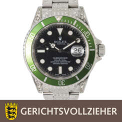 ROLEX Submariner "Kermit" Ref. 16610T men's wristwatch from 2004/2005.