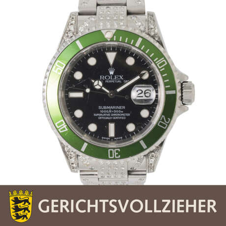 ROLEX Submariner "Kermit" Ref. 16610T men's wristwatch from 2004/2005. - photo 1