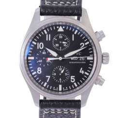 IWC Pilot Chronograph Ref. IW 3717 men's wrist watch.
