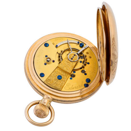 EDWARD BIVEN New York antique Savonette pocket watch ca. 1870. - фото 7