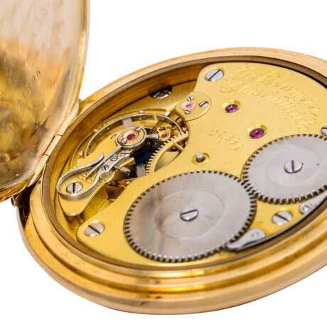 JULIUS ASSMANN GLASHÜTTE antique Savonette pocket watch. - фото 8