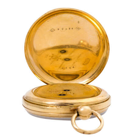 Antique open pocket watch Neuchatel. - фото 6