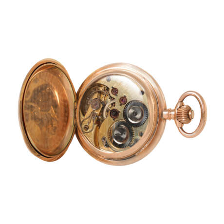 LE FILS DE L. BRAUNSCHWEIG & CIE. antique Chronométre No. 527 half second jump pocket watch. - photo 7