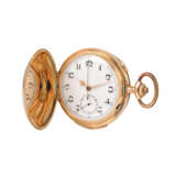 Beautifully preserved 1/4 repetition pocket watch with chronograph. - photo 1