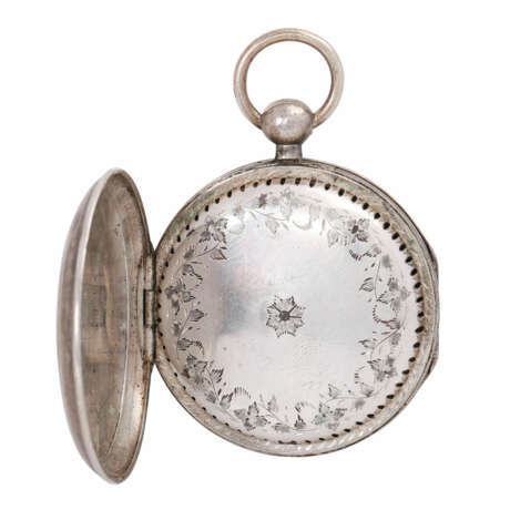 FEYTEL Á MONTELIMART spindle pocket watch with alarm clock ca. 1800. - photo 3