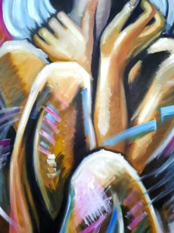 "Нега" Холст на подрамнике Масло Абстракционизм жанровая живопись и портрет минск 2023 г. - фото 2