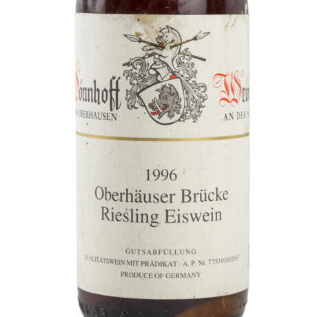 DÖNNHOFF 1 bottle Oberhäuser Brücke Ice Wine 1996, - Foto 2