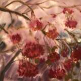 Рябина / Rowan Paper Alla prima Impressionism Landscape painting 1967 - photo 1