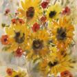 Букет, подсолнухи, маки / Bouquet of sunflowers - One click purchase