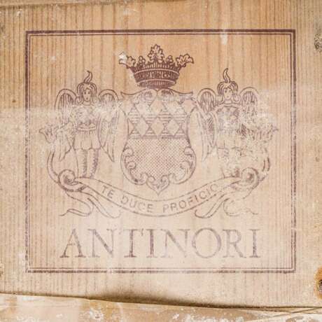 MARCHESI ANTINORI 1 magnum bottle TIGNANELLO 1983 in wooden box - фото 2
