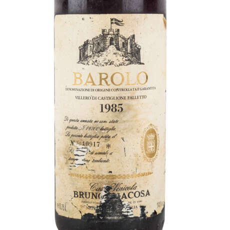 BRUNO GIACOSA BAROLO 1 bottle VILLERO DI CASTIGLIONE FALLETTO 1985 - Foto 2