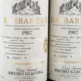BRUNO GIACOSA 2 bottles "Barbaresco" 1987 - Foto 2