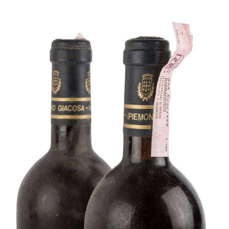 BRUNO GIACOSA 2 bottles "Barbaresco" 1987 - Foto 4