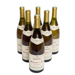 MORIN PÈRE ET FILS MEURSAULT 6 bottles LES BOUCHÈRES 1995
